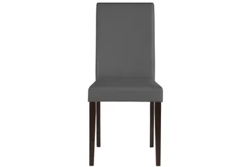 Ruokatuoli Luden Keinonahka 2-pak - Tummanharmaa - Huonekalut - Tuoli & nojatuoli - Ruokapöydän tuolit