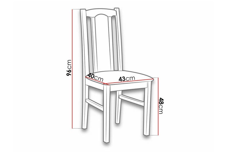 Ruokatuoli Lufti - Ruskea - Huonekalut - Tuoli & nojatuoli - Ruokapöydän tuolit