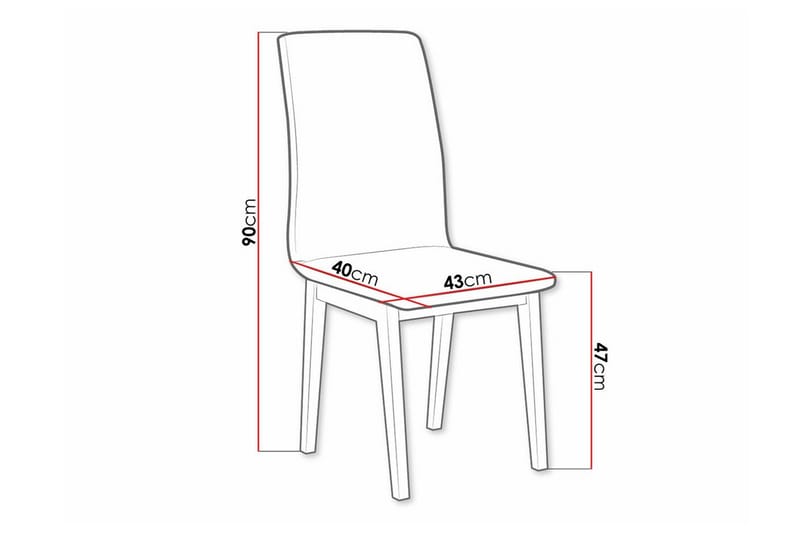 Ruokatuoli Majors - Huonekalut - Tuoli & nojatuoli - Ruokapöydän tuolit