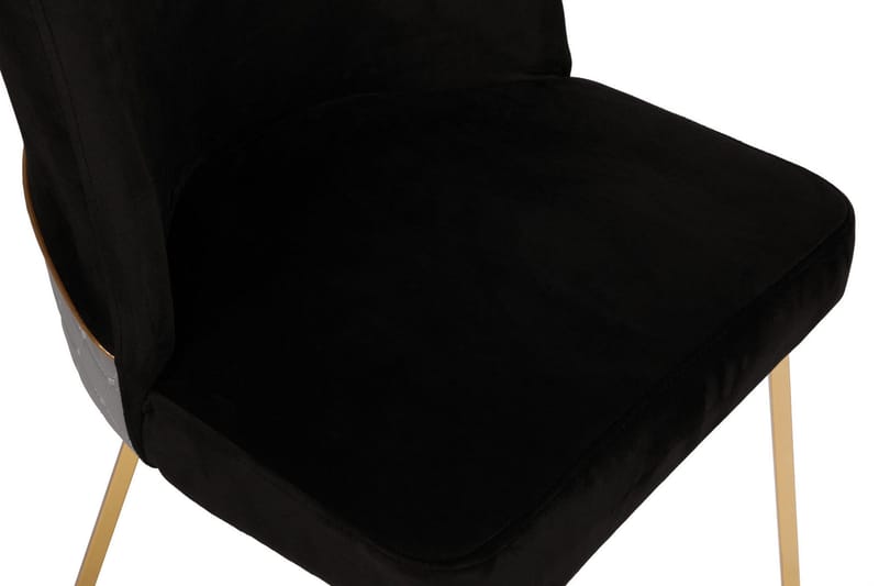 Ruokatuoli Moyano - Musta/Kulta - Huonekalut - Tuoli & nojatuoli - Ruokapöydän tuolit