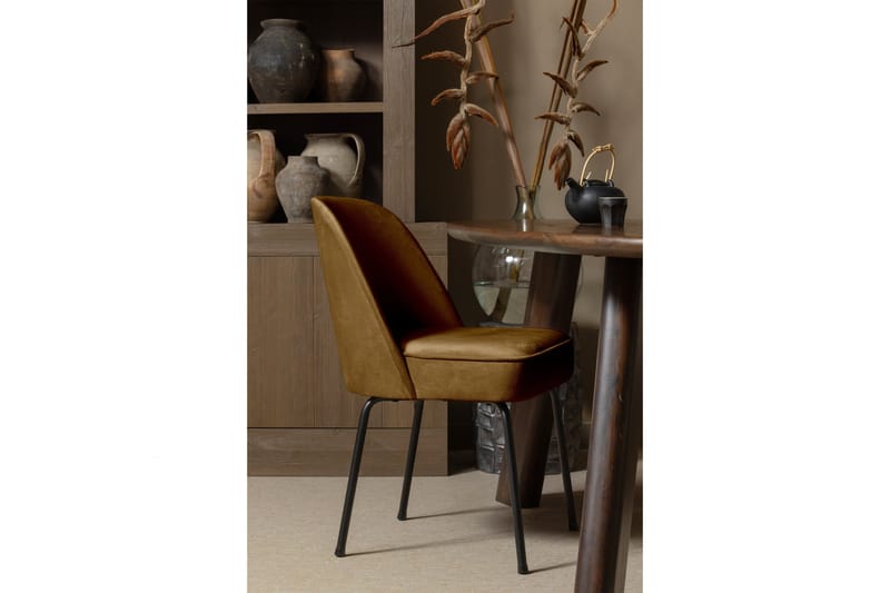 Ruokatuoli Nahia - Hunajankeltainen - Huonekalut - Tuoli & nojatuoli - Ruokapöydän tuolit