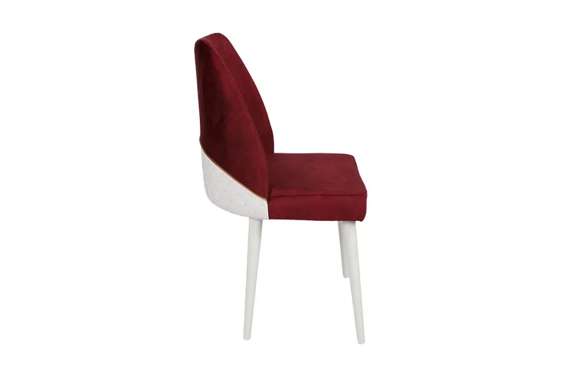 Ruokatuoli Nieuwe - Punainen/Valkoinen - Huonekalut - Tuoli & nojatuoli - Ruokapöydän tuolit