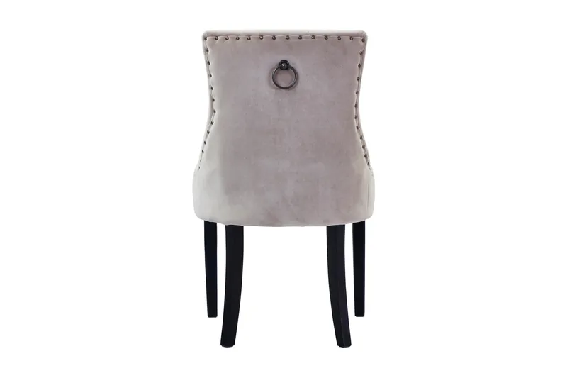 Ruokatuoli Ophelia Sametti - Hiekka/Beige - Huonekalut - Tuoli & nojatuoli - Ruokapöydän tuolit