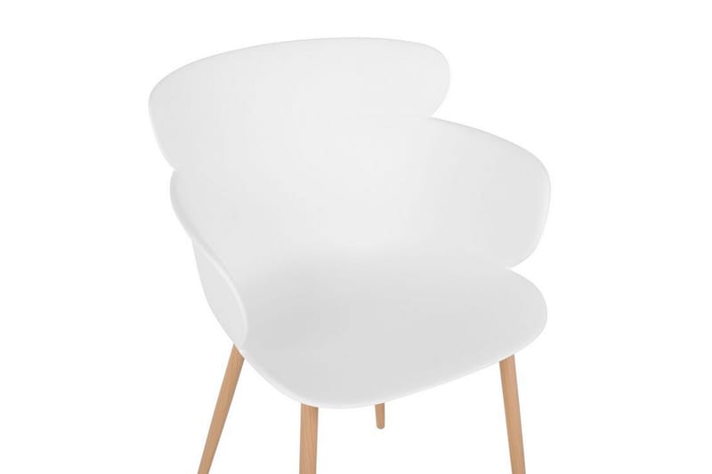 Ruokatuoli Rhede 2-pak - Valkoinen - Huonekalut - Tuoli & nojatuoli - Ruokapöydän tuolit