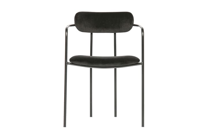Ruokatuoli Rivana - Musta - Meikkituoli - Käsinojallinen tuoli - Ruokapöydän tuolit