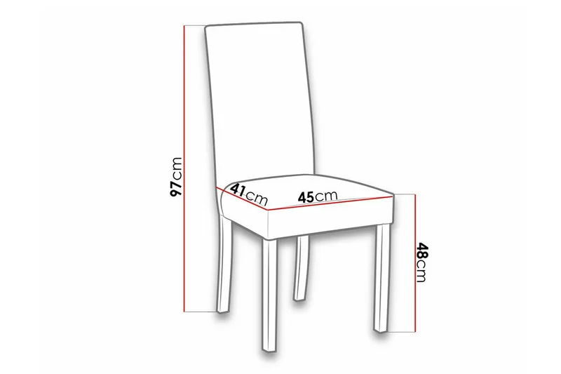 Ruokatuoli Rowden - Huonekalut - Tuoli & nojatuoli - Ruokapöydän tuolit