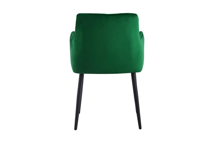 Ruokatuoli Rutberg 2-pak - Vihreä - Ruokapöydän tuolit - Meikkituoli - Käsinojallinen tuoli
