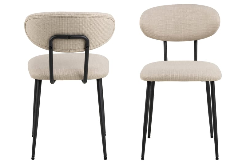 Ruokatuoli Saluke - Beige - Huonekalut - Tuoli & nojatuoli - Ruokapöydän tuolit