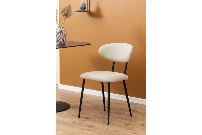 Ruokatuoli Saluke - Beige - Huonekalut - Tuoli & nojatuoli - Ruokapöydän tuolit