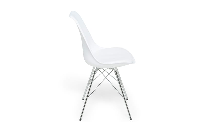 Ruokatuoli Scale Keinonahka - Pu/Kromi - Huonekalut - Tuoli & nojatuoli - Ruokapöydän tuolit