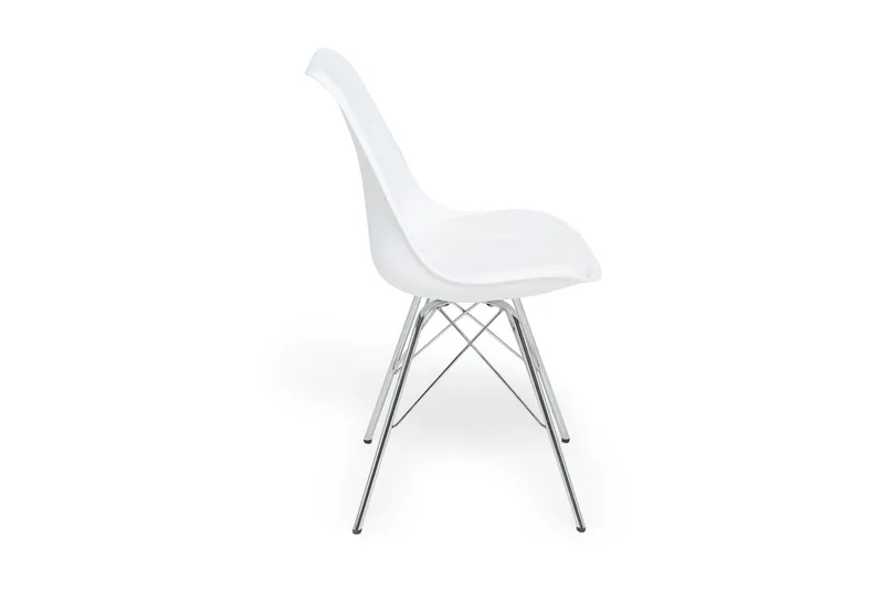 Ruokatuoli Scale Keinonahka - Pu/Kromi - Huonekalut - Tuoli & nojatuoli - Ruokapöydän tuolit