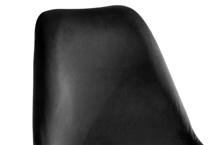 Ruokatuoli Scale Sametti - Musta - Ruokapöydän tuolit