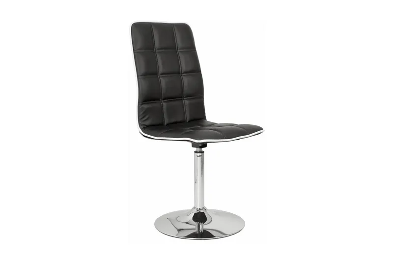 Ruokatuoli Shaw Keinonahka - Musta - Huonekalut - Tuoli & nojatuoli - Ruokapöydän tuolit