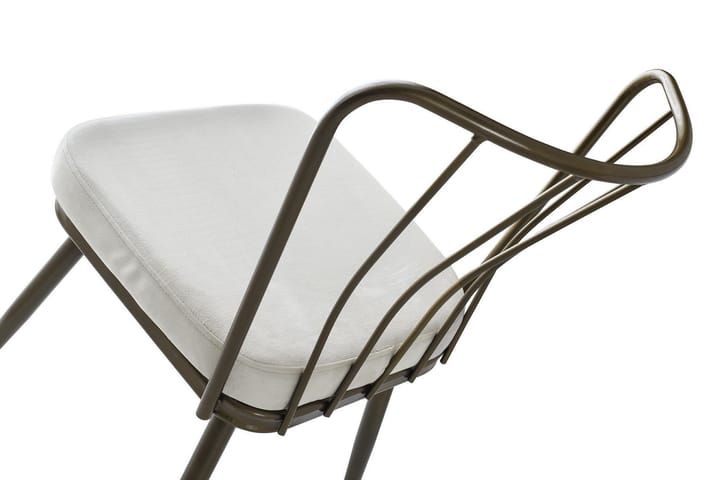 Ruokatuoli Shodon 2-pak - Tummanruskea/Valkoinen - Ruokapöydän tuolit
