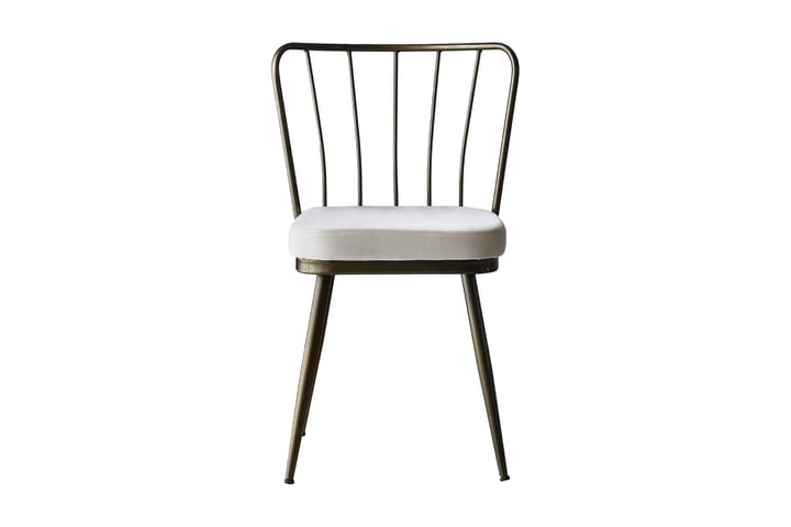 Ruokatuoli Shodon 2-pak - Tummanruskea/Valkoinen - Ruokapöydän tuolit