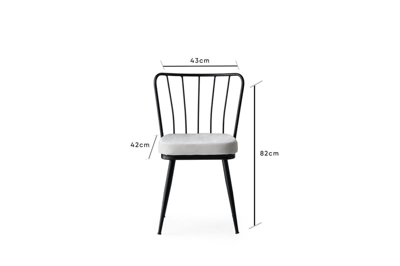 Ruokatuoli Shodon - Musta - Huonekalut - Tuoli & nojatuoli - Ruokapöydän tuolit