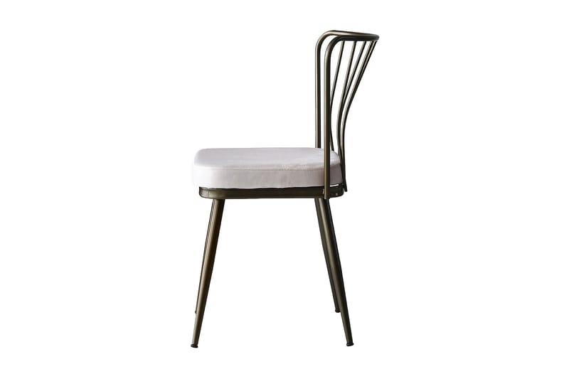 Ruokatuoli Shodon - Tummanruskea/Valkoinen - Huonekalut - Tuoli & nojatuoli - Ruokapöydän tuolit