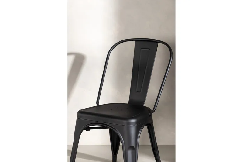 Ruokatuoli Tempe - Musta - Huonekalut - Tuoli & nojatuoli - Ruokapöydän tuolit