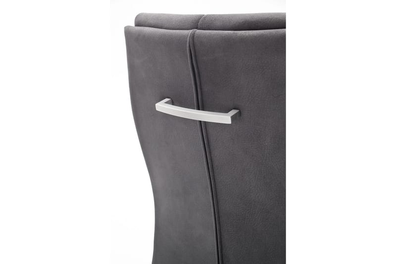 Ruokatuoli Thebe - Harmaa/Hopea - Huonekalut - Tuoli & nojatuoli - Ruokapöydän tuolit