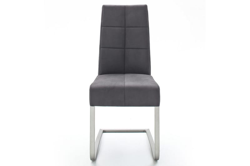 Ruokatuoli Thebe - Harmaa/Hopea - Huonekalut - Tuoli & nojatuoli - Ruokapöydän tuolit