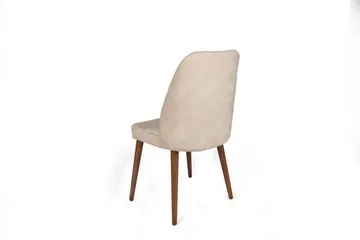 Ruokatuoli Tirpsa - Beige/Pähkinä - Huonekalut - Tuoli & nojatuoli - Ruokapöydän tuolit