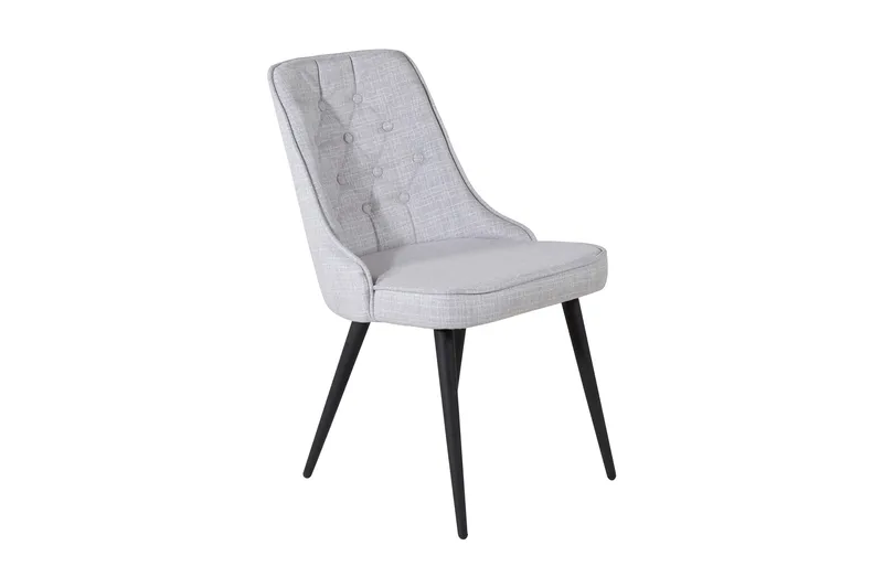 Ruokatuoli Velvet Deluxe, Harmaa/Musta