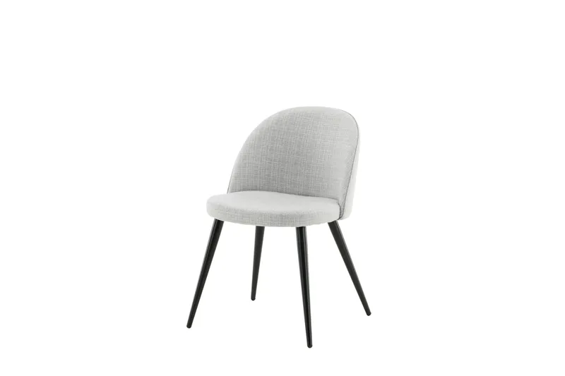 Ruokatuoli Velvet - Harmaa/Musta - Huonekalut - Tuoli & nojatuoli - Ruokapöydän tuolit