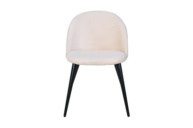 Ruokatuoli Velvet - Musta - Huonekalut - Tuoli & nojatuoli - Ruokapöydän tuolit