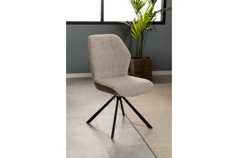 Ruokatuoli Wolki - Beige - Huonekalut - Tuoli & nojatuoli - Ruokapöydän tuolit