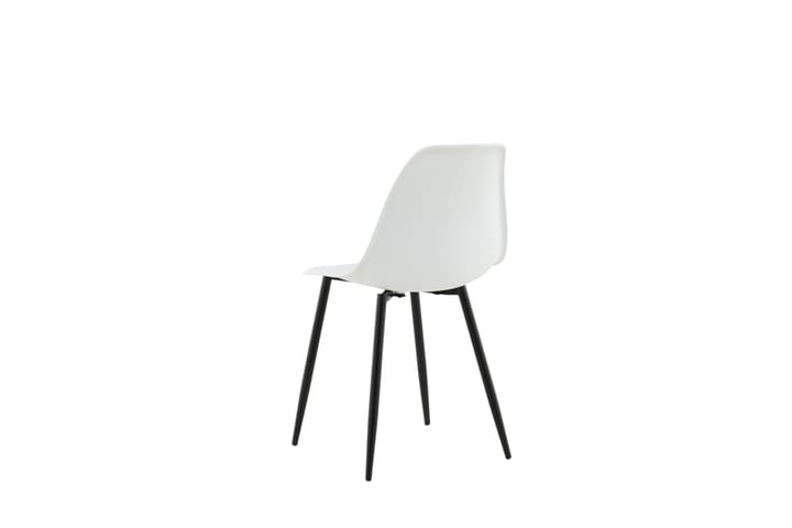 Ruokatuoli Yegua - Valkoinen/Musta - Ruokapöydän tuolit