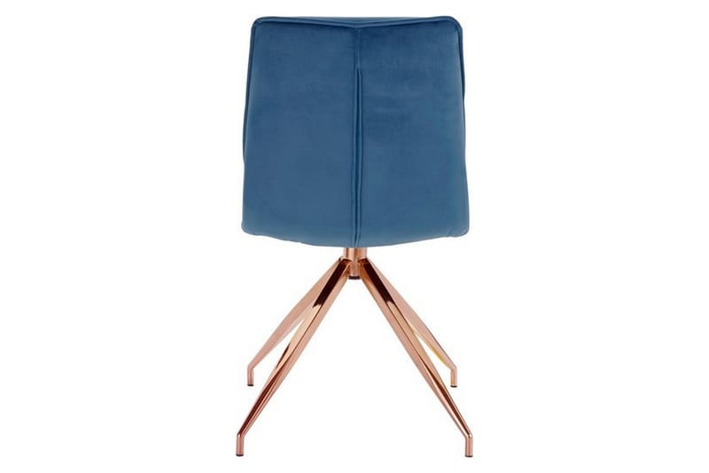 Ruokatuoli Zakea Sametti 2-pak - Sininen - Huonekalut - Tuoli & nojatuoli - Ruokapöydän tuolit