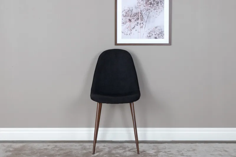 Ruokatuoli Polar - Musta/Ruskea - Huonekalut - Tuoli & nojatuoli - Ruokapöydän tuolit