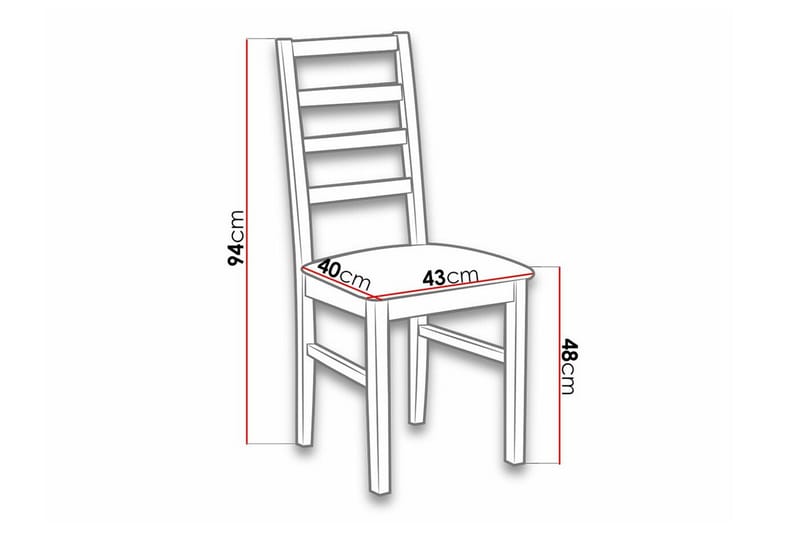 Ruokatuoli Patrickswell - Huonekalut - Tuoli & nojatuoli - Ruokapöydän tuolit