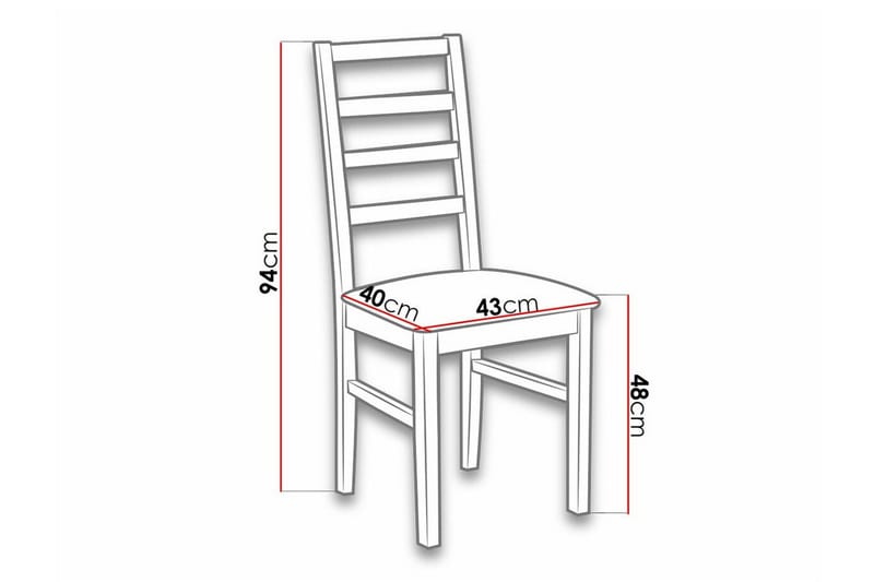 Ruokatuoli Patrickswell - Huonekalut - Tuoli & nojatuoli - Ruokapöydän tuolit