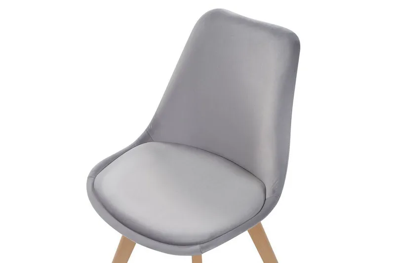 Samettituoli Sunnegata II 2-pak - Harmaa - Huonekalut - Tuoli & nojatuoli - Ruokapöydän tuolit