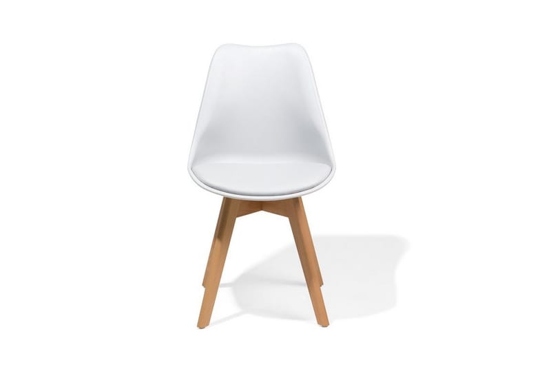 Tuoli 2 kpl Dakota Ii - Valkoinen/Ruskea - Huonekalut - Tuoli & nojatuoli - Ruokapöydän tuolit