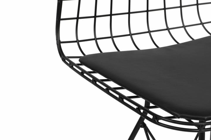 Tuoli 2-pak Dunlay 92 cm - Musta - Ruokapöydän tuolit
