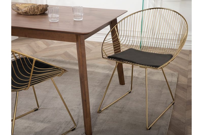 Tuoli Aurora 2:n setti - Kulta - Huonekalut - Tuoli & nojatuoli - Ruokapöydän tuolit