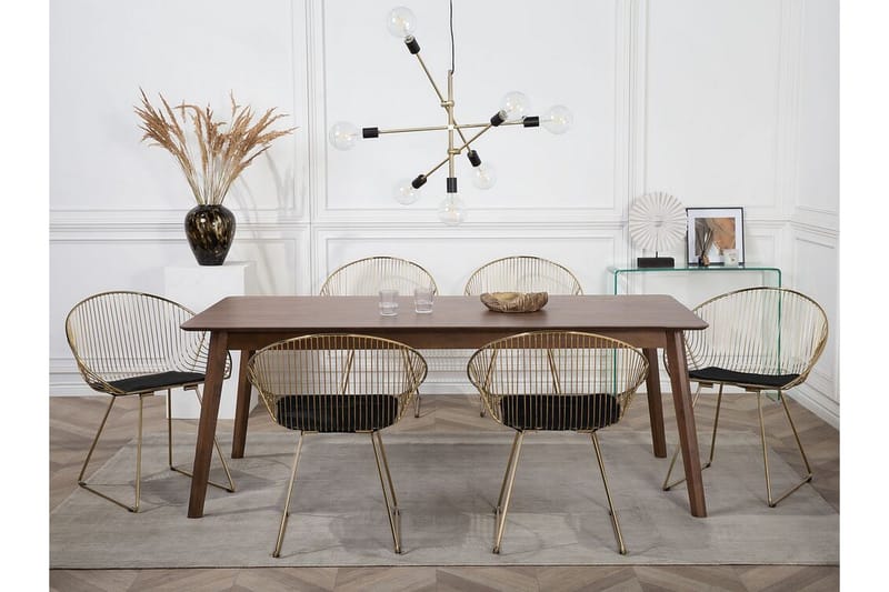 Tuoli Aurora 2:n setti - Kulta - Huonekalut - Tuoli & nojatuoli - Ruokapöydän tuolit