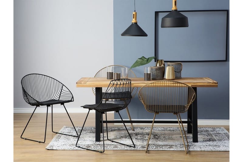 Tuoli Aurora 2:n setti - Musta - Huonekalut - Tuoli & nojatuoli - Ruokapöydän tuolit