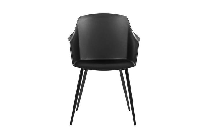 Tuoli Avda 2-pak - Musta - Ruokapöydän tuolit - Meikkituoli - Käsinojallinen tuoli