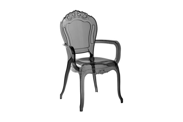 Tuoli Bagdad 2-pak - Musta - Ruokapöydän tuolit - Meikkituoli - Käsinojallinen tuoli