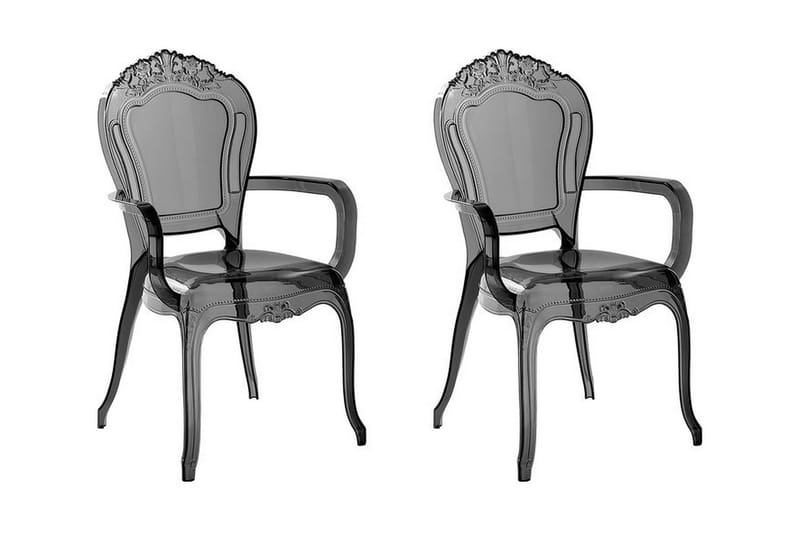 Tuoli Bagdad 2-pak - Musta - Huonekalut - Tuoli & nojatuoli - Ruokapöydän tuolit