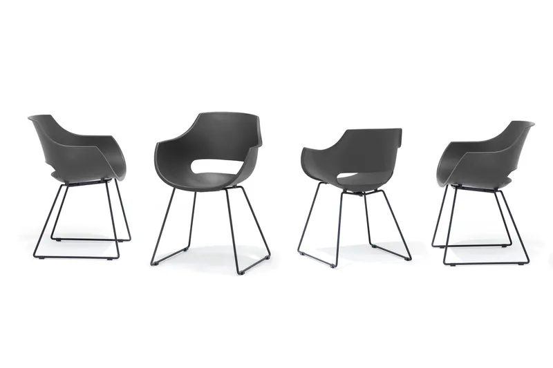 Tuoli Barja 60 cm - Harmaa - Huonekalut - Tuoli & nojatuoli - Ruokapöydän tuolit