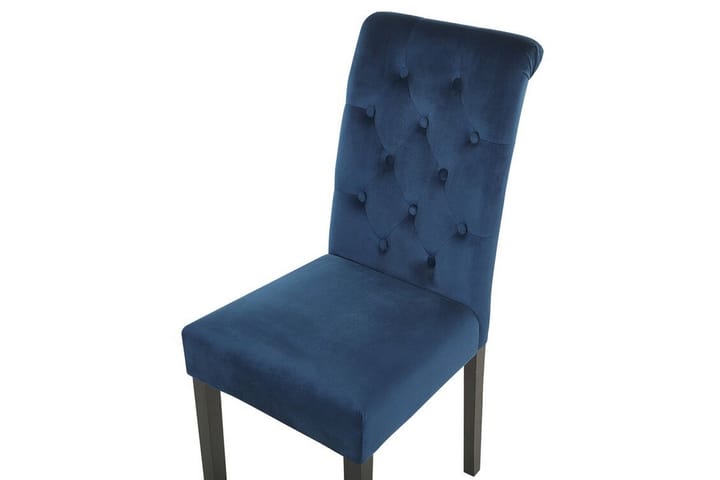 Tuoli Bhava 2-pak - Sininen/Sametti - Ruokapöydän tuolit