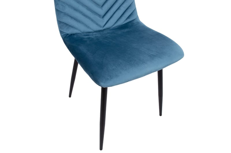 Tuoli Brie Sininen Sametti - Huonekalut - Tuoli & nojatuoli - Ruokapöydän tuolit
