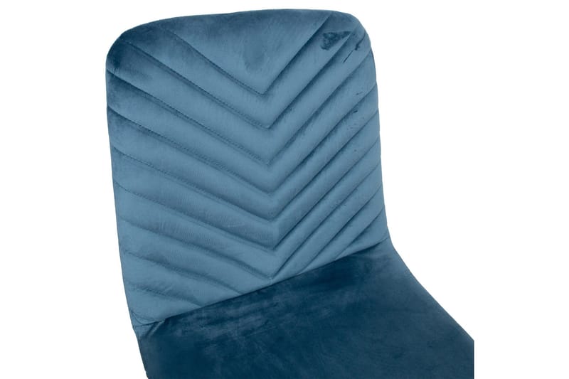 Tuoli Brie Sininen Sametti - Huonekalut - Tuoli & nojatuoli - Ruokapöydän tuolit