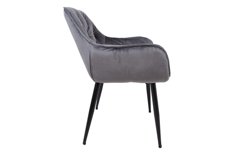 Tuoli Brita 61x57x83 cm Harmaa - Huonekalut - Tuoli & nojatuoli - Ruokapöydän tuolit