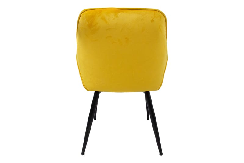 Tuoli Brita 61x57x83 cm Keltainen - Huonekalut - Tuoli & nojatuoli - Ruokapöydän tuolit