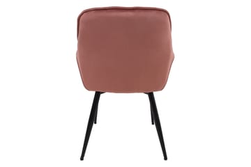 Tuoli Brita 61x57x83 cm Vaaleanpunainen - Huonekalut - Tuoli & nojatuoli - Ruokapöydän tuolit